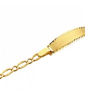 Esclava bebé oro 18ktes 2ª cartier tallada