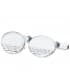 Gemelos Henri Oro Blanco 18K