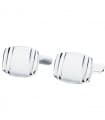 Gemelos Baptiste Oro Blanco 18K