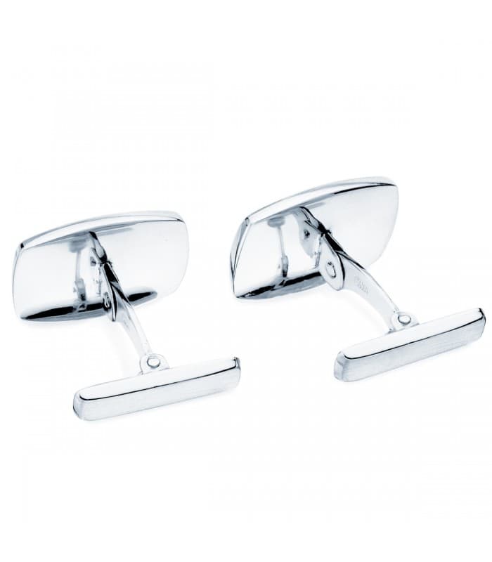 Gemelos Baptiste Oro Blanco 18K