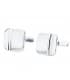 Gemelos Lambert Oro Blanco 18K
