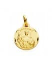 Medalla San Vicente Ferrer Oro 18K 16mm