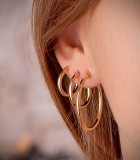 Orecchini Creolen in Gold