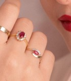 Bague Rubis