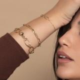 Bracelets pour femmes en or 18 carats et or bicolore