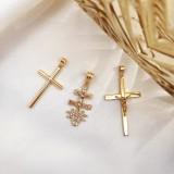Cruces de oro y Gargantilla con cruz