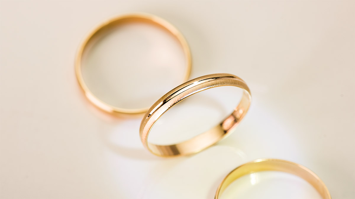 alianzas de boda realizadas en oro 18 kilates anillos de matrimonio pareja