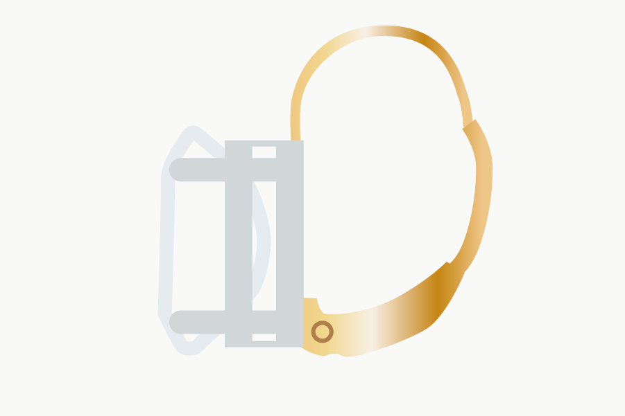 Les types de fermoir pour les boucles d'oreilles. Fermoir dormeuse.