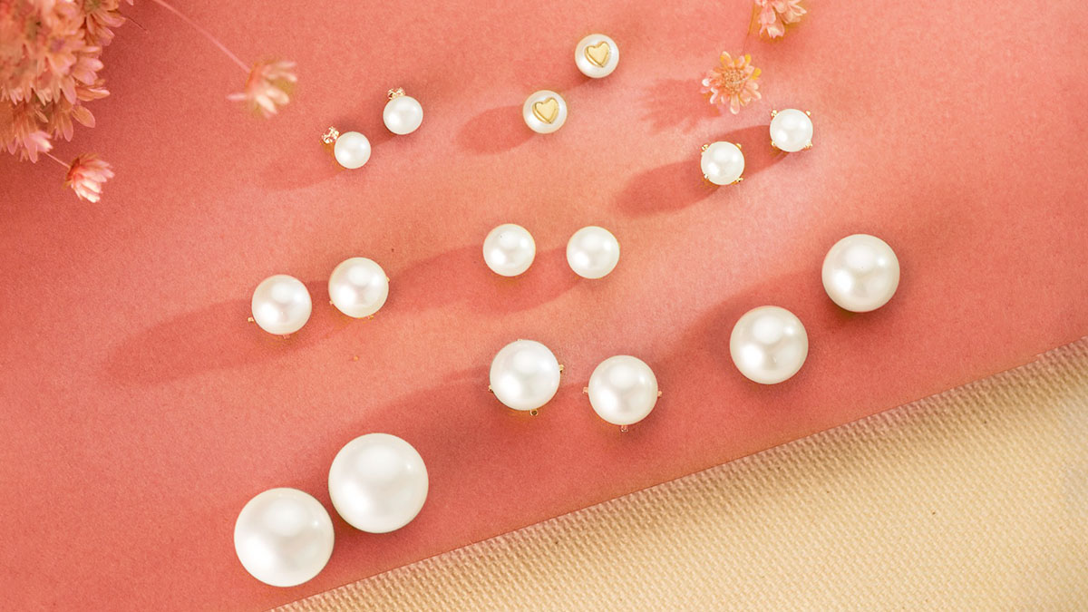pendientes de perlas, perlas cultivadas